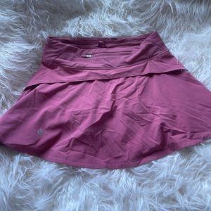 Lululemon play off the pleats tennis skirt